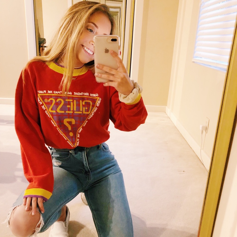 rare vintage guess sweatshirt